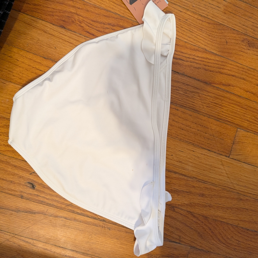 Shade & Shore Bright White Mini Skirt